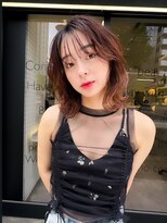 アース 名駅サンクチュアリ(HAIR&MAKE EARTH) ラフウェーブ&シースルーバング