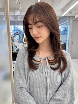 エジョン 三鷹店(Aejon) イメチェン/似合わせカット/フルバング/レッドブラウン/吉祥寺