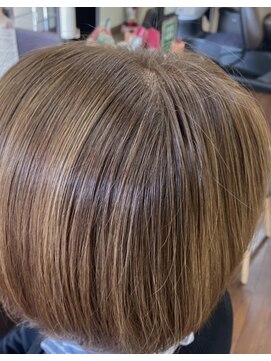 レイディバードカラー ヤオコー足利八幡店 30分のリタッチカラー（根元白髪染め）