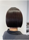切りっぱなしボブ♪