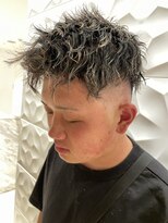 銀座マツナガ 浅草店&nbsp;短髪/ツイストスパイラルスキンフェード/20代