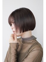 シスタ(SISTA)&nbsp;ミニボブ/ストレート大人ボブ/オレンジブラウン【自由が丘】