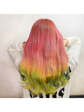 オーブ ヘアー アズール 吉祥寺店(AUBE HAIR azul) 鬼滅カラー