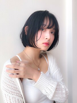 スウド(Swd) 色っぽヘア韓国ボブ/ショートボブ/レイヤーカット/暗髪