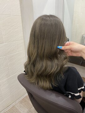 グランディールヘアデザイン(grandir hairdesign) オリーブアッシュ！-Yurika-