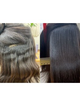 【東郷駅徒歩5分】サラ艶ストレートで髪質改善。大人女性も大満足！毛先まで潤う美髪で若見え効果◎