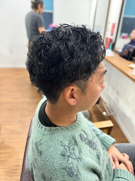 モアナ 逗子(MOANA) メンズパーマスタイル