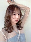 ポイントカラー×フェイスレイヤー