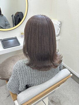 ルーム 郡山店(ROOM) 春カラー♪モカベージュ×髪質改善トリートメント