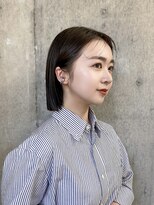 ガーデン 渋谷(GARDEN) イメチェン美髪小顔似合わせカットサイドバング外ハネボブカット