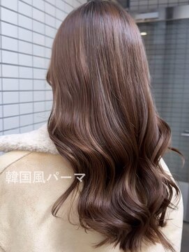 ラウレア(LAULEA) コテ巻き風パーマ/韓国風パーマ/顔周りカット/バイカルテ/パーマ