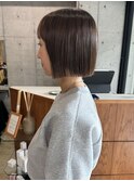 【iFY 千葉】ぱつボブ×暗ベージュ