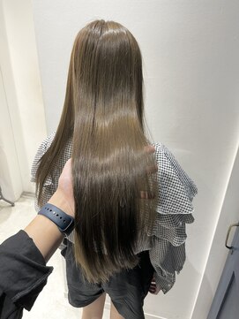 フェリア 渋谷(Feria) オリーブグレージュカラー♪【谷島】