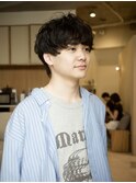 【田中春佳】癖活かしメンズ　マッシュショート　くせ毛カット