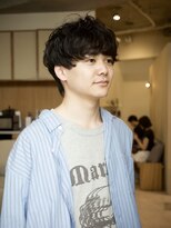 【田中春佳】癖活かしメンズ　マッシュショート　くせ毛カット