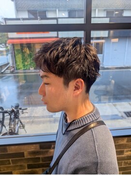 パウダーヘアー(powder hair) メンズショート