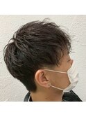 ナチュラルショートマッシュ