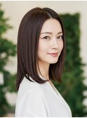 30-40代にオススメ★艶髪ロングボブストレート