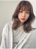 イメチェン/こなれミディ/レイヤーカット/2wayバング/大人前髪