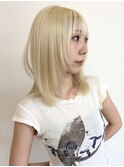 【モリオ松戸　石山】ハイトーンミディアムレイヤー抜きっぱなし