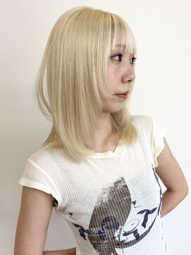 モリオフロムロンドン 松戸店(Morio from London) 【モリオ松戸　石山】ハイトーンミディアムレイヤー抜きっぱなし