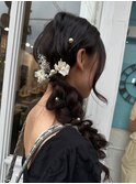 編みおろしスタイル