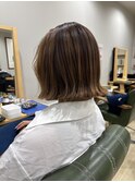 ショート/ボブ/切りっぱなしボブ/外ハネボブ