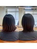 スープル オザキヤマ(SOUPLE.ozakiyama)&nbsp;【髪質改善x縮毛矯正】SILKストレート