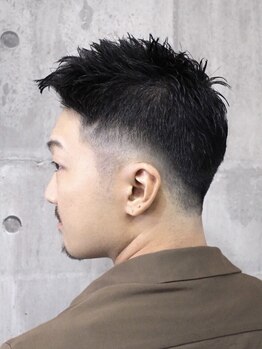 髪質に合わせたハイセンスなデザインカット/流行のフェードカットは「HAIR SALON KEIHAN」にお任せ◎