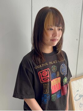 オーラ(ora) 顔まわりレイヤー【ハッシュカット】