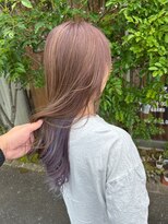 セットアップ 倉敷美和店(SET-UP) 小顔/インナーカラー/ブルーラベンダー