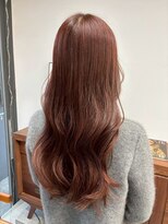 ヘアー アイス 御器所本店(HAIR ICI)&nbsp;冬の美人カラー◎オレンジブラウンブラウン艶髪髪質改善カラー
