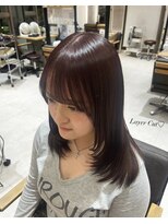 クム 川越(kum)&nbsp;ミディアムレイヤー×ラベンダー