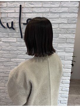 ミュール(Mule) 20代 30代 40代/韓国艶髪/ぱつっとボブ♪