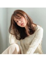 リファインド(REFINED)&nbsp;髪質改善カラー/レイヤーカット/ベージュ/ワンカール