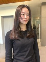 ローレンアオ(LOREN AO)&nbsp;【LOREN AO】顔まわりレイヤー　オリーブベージュ