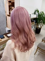 アミリー ひたち野うしく店(Amily)&nbsp;ハイライトバレイヤージュダブルカラーケアブリーチ20代30代
