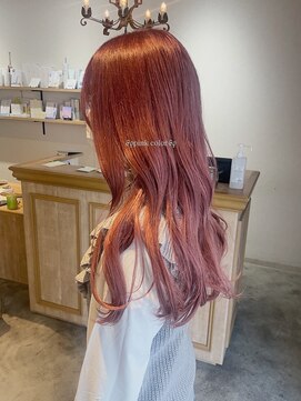 ムクヘア 御幸店(MUKU hair) pink color！