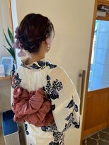 ヘアメイク メルシー(Merci)&nbsp;ゆるふわ編み込み