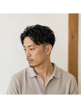 大人メンズツーブロックショート 20代 30代 40代 50代 60代