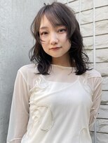 ヨハク 大阪梅田中崎町(yohaku)&nbsp;【MIHO】ミディアムレイヤー×透明感カラー