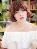 *+COVER HAIR+*…甘辛MIX☆攻めの個性的ボブa