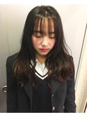 『京都 山科 ルーナ』 シースルーバング 【草木真一郎】