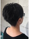 刈り上げツーブロックショート