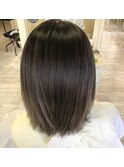 chouchou旭店★グラデーション×切りっぱなしボブ