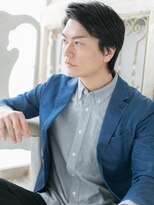 モッズ ヘア 福岡姪浜店(mod's hair) *mod's姪浜*…アレンジ自在♪ビジカジ七三スタイルb