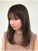 ナチュラルセミロング
