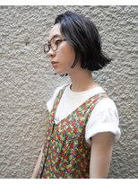 ブルートマト(BLUE TOMATO)&nbsp;切りっぱなし前上がりボブ