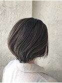 ショートボブ/こなれヘア/髪質改善/大人ボブ【元町/石川町】
