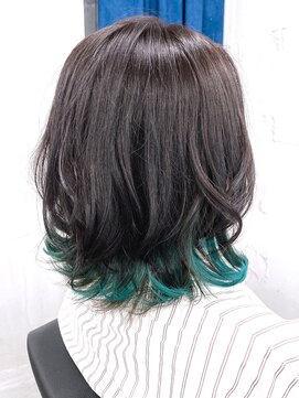 ローエン(ROWEN) 『ROWEN』パーフェクトシアン×ティントバー×Throwカラー